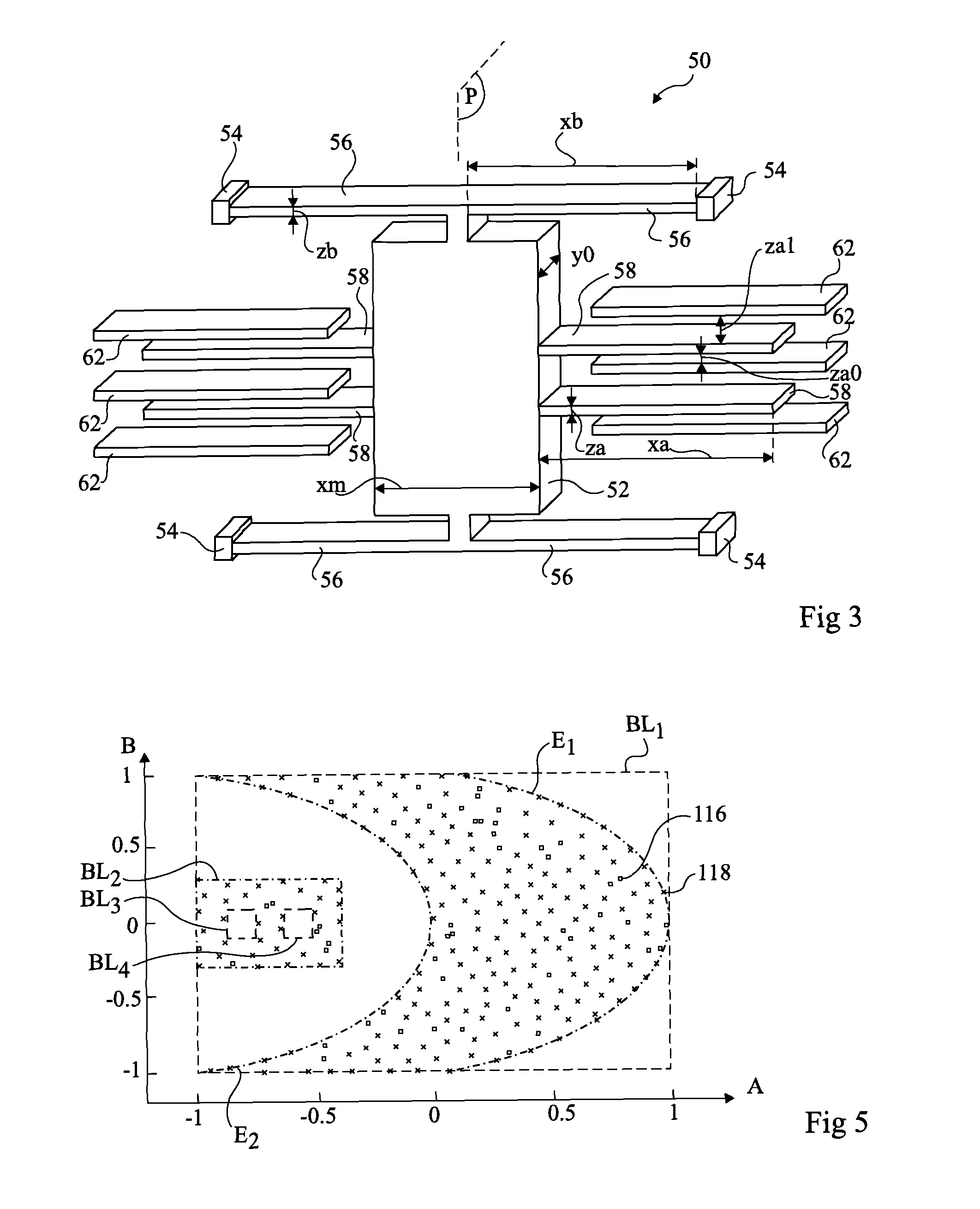 Determination of values of physical parameters of one or several components of an electronic circuit or of a microelectro-mechanical system