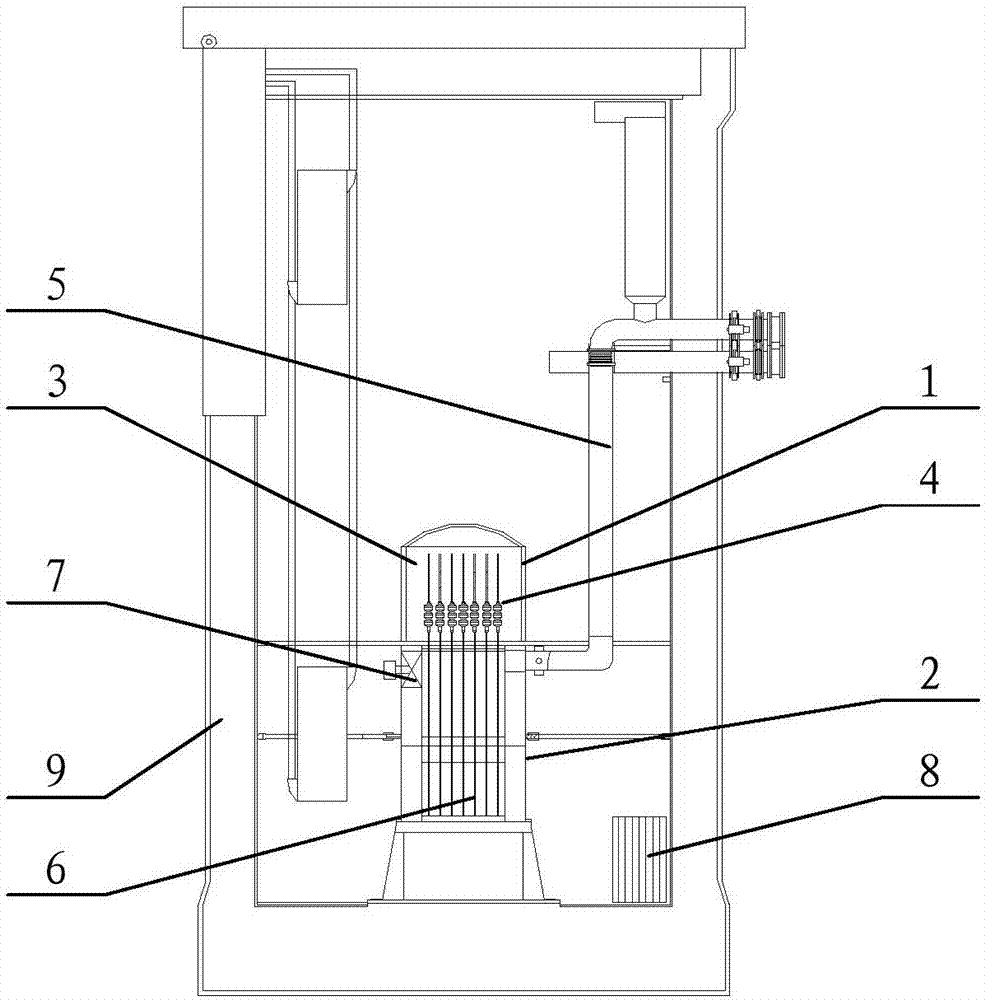 Pool heating reactor and low temperature nuclear heating system