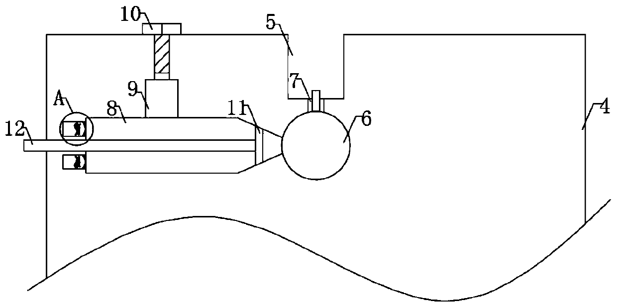 Screen shaft with self-lubricating mechanism and method thereof