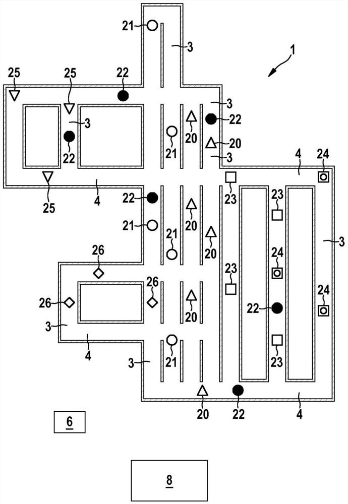 Method for operating an elevator system comprising a specification of a predetermined travel route, elevator system, and elevator controller for carrying out such a method