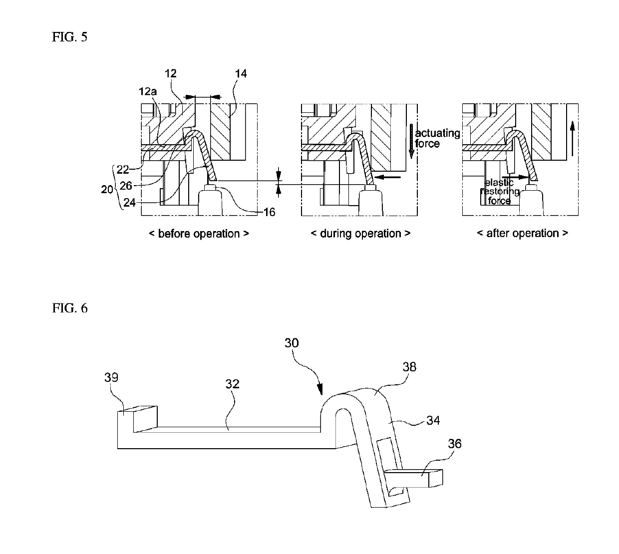 Horn actuating device of motor vehicle