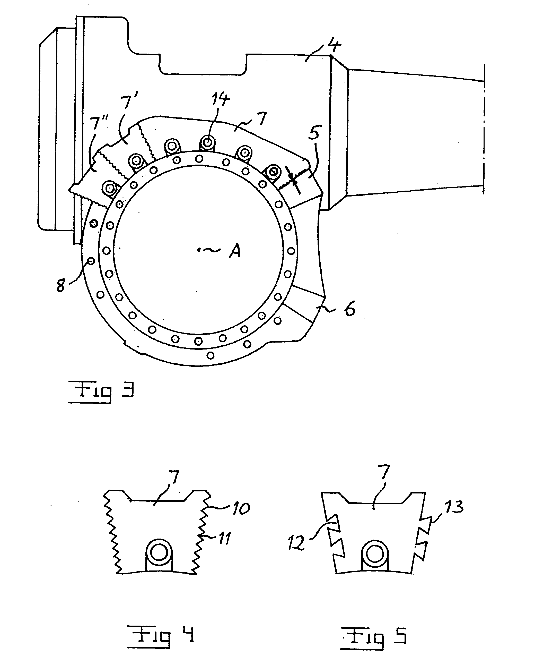 Device for an industrial robot