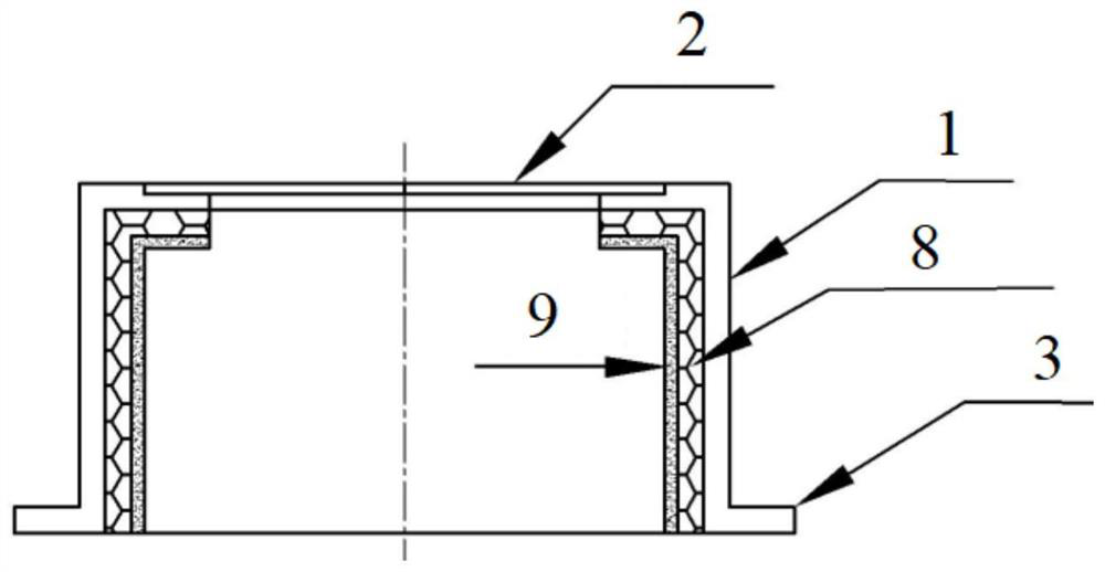 Packaging method of low-temperature vacuum infrared detector