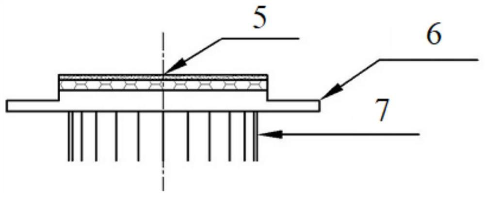 Packaging method of low-temperature vacuum infrared detector