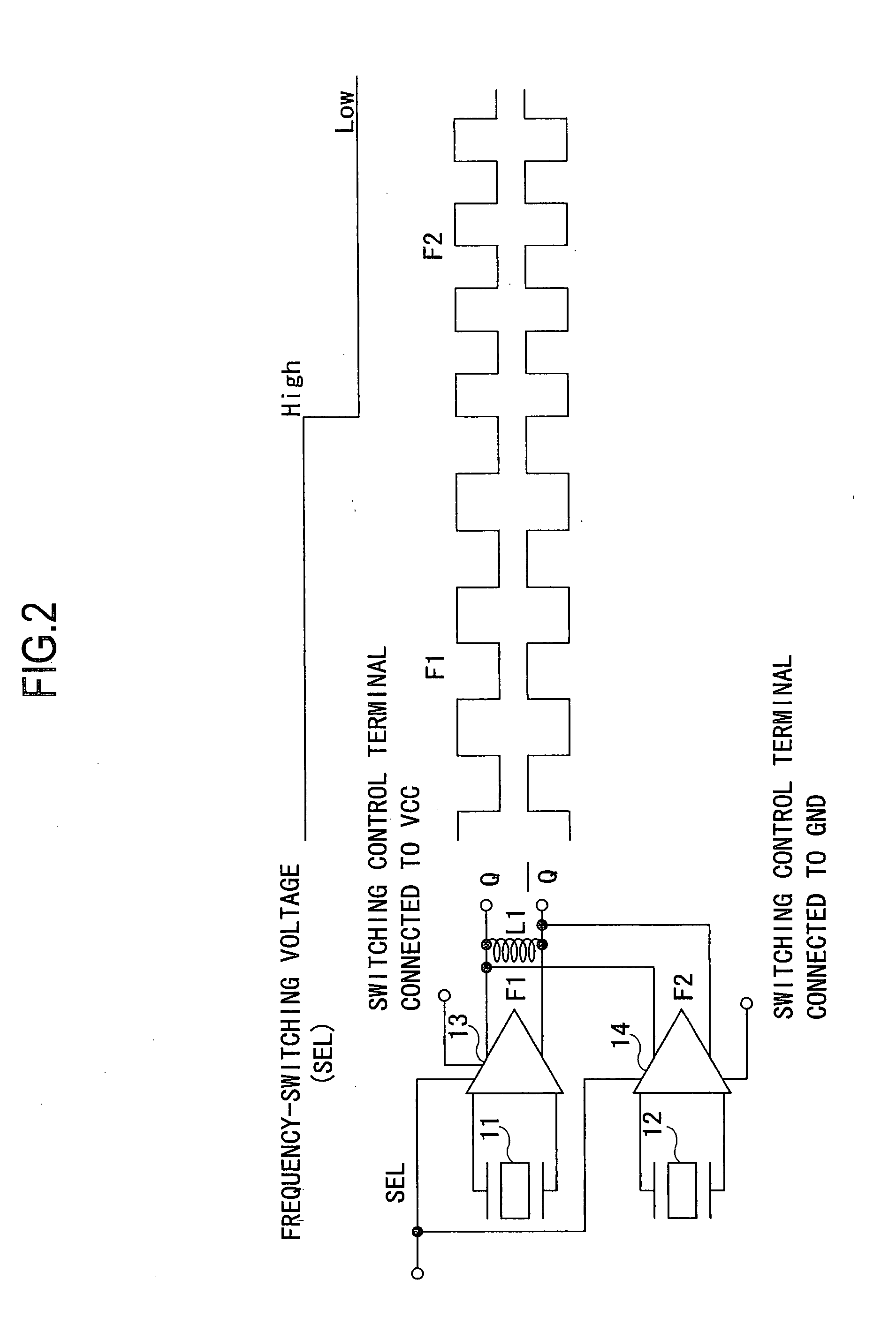 Frequency-selective oscillator