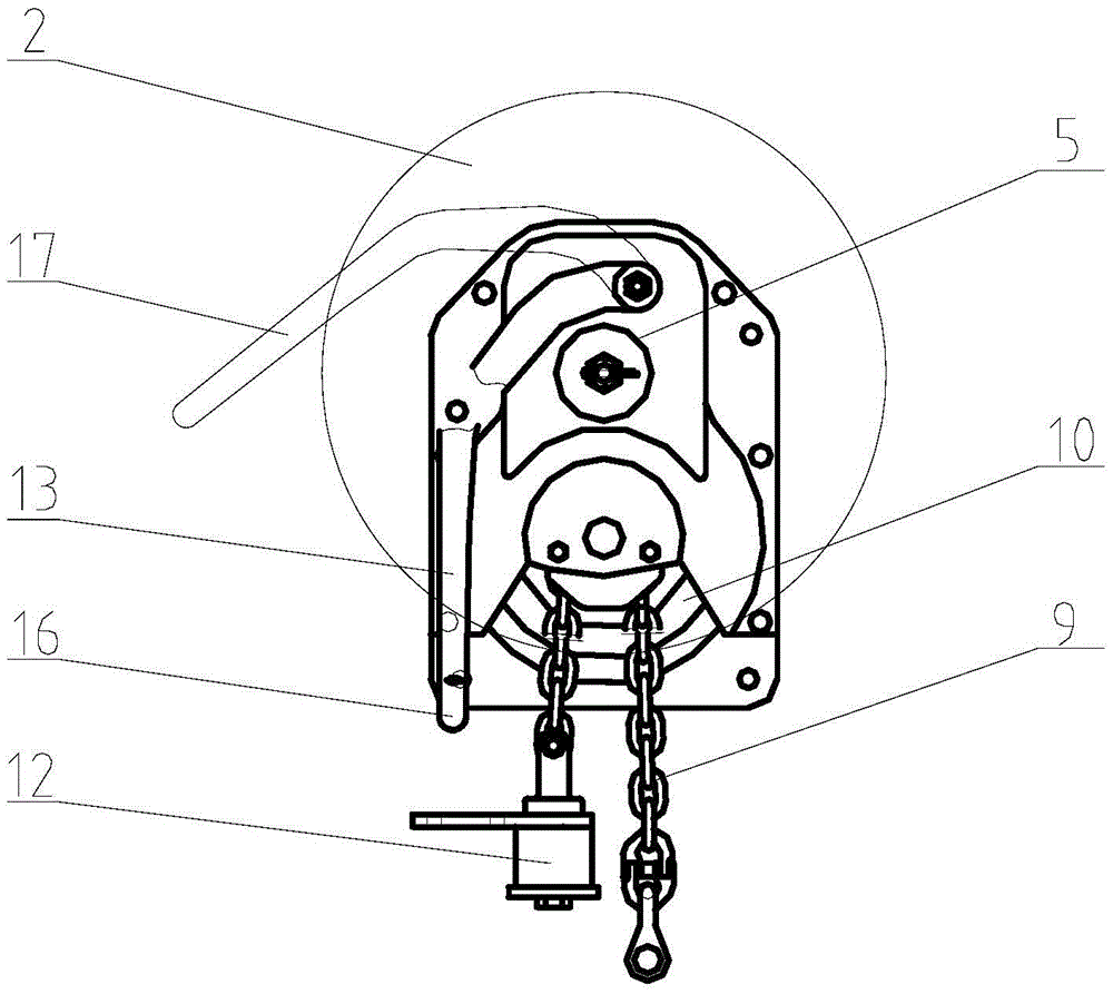 Heavy-duty truck with hand brake