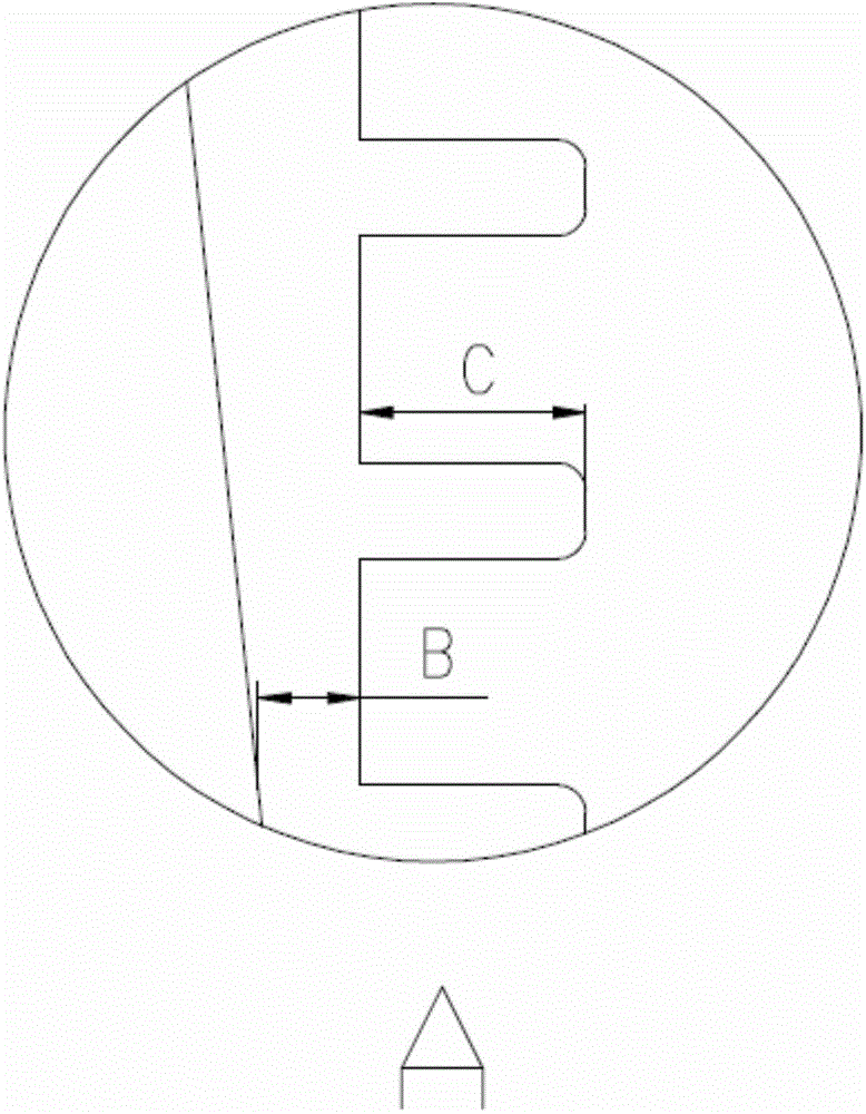 Yarn guide plate for patternbars of warp knitting machine