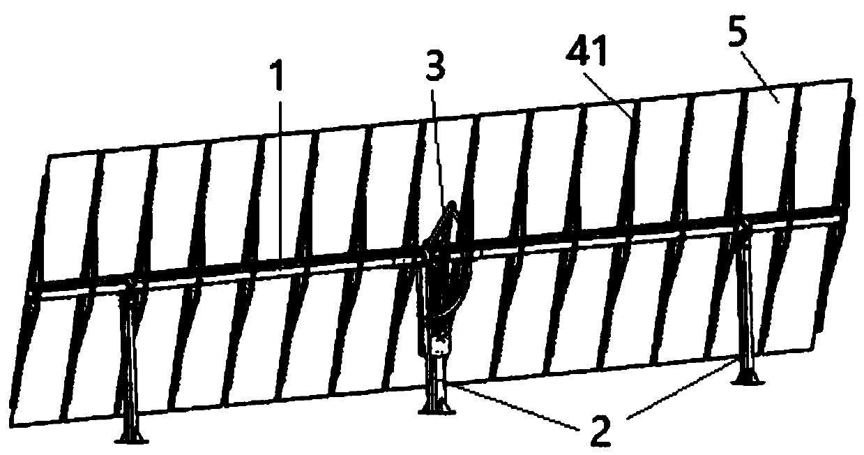 Novel sun-chasing transmission tracing system and photovoltaic system comprising same