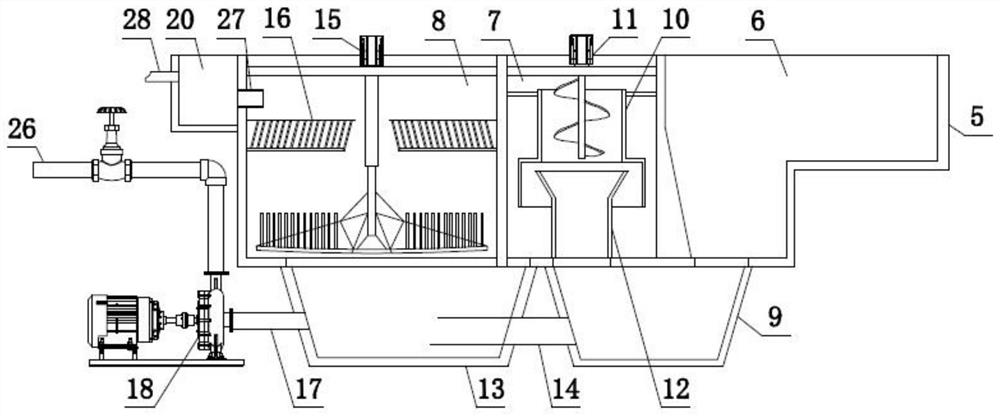 A high-efficiency dredging device for water conservancy and river project control