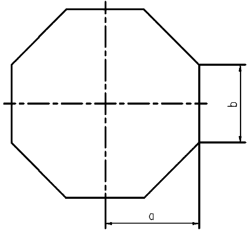 Regular octagonal tri-cyclic magnetic field coil