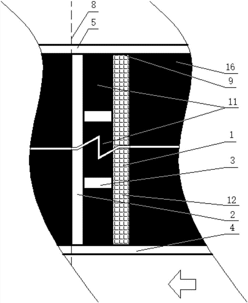 Filling and retracement method for coal mine downhole coal mining working surface retracement channel