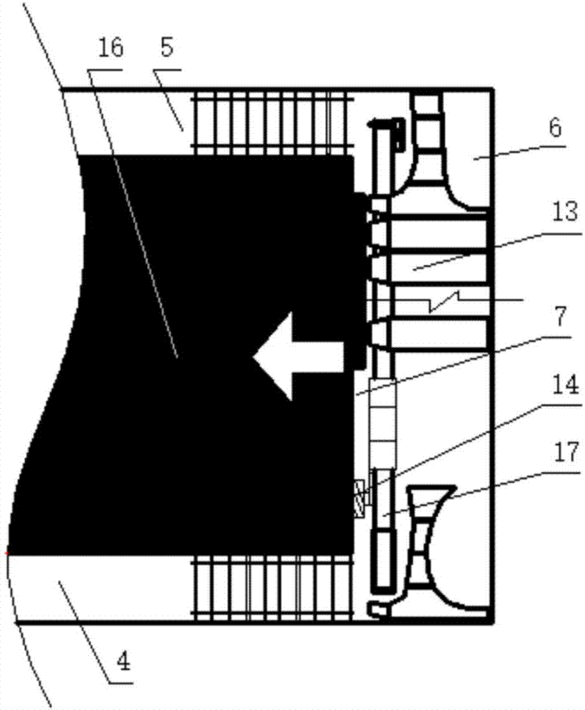 Filling and retracement method for coal mine downhole coal mining working surface retracement channel