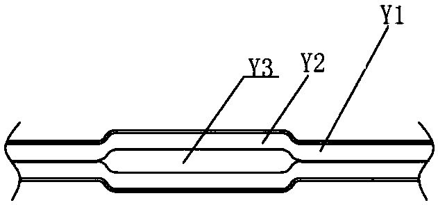 Fluid-cooled heat sink and embedded fluid-cooled heat sink type lead-acid storage battery