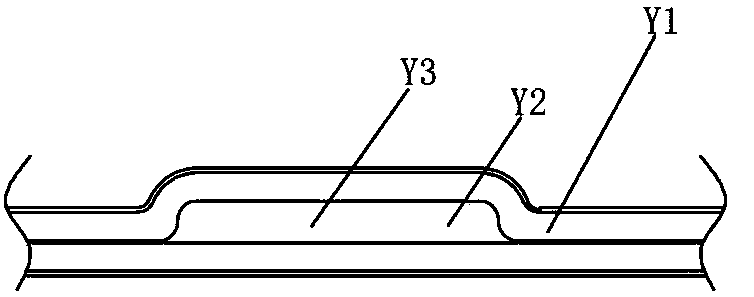 Fluid-cooled heat sink and embedded fluid-cooled heat sink type lead-acid storage battery