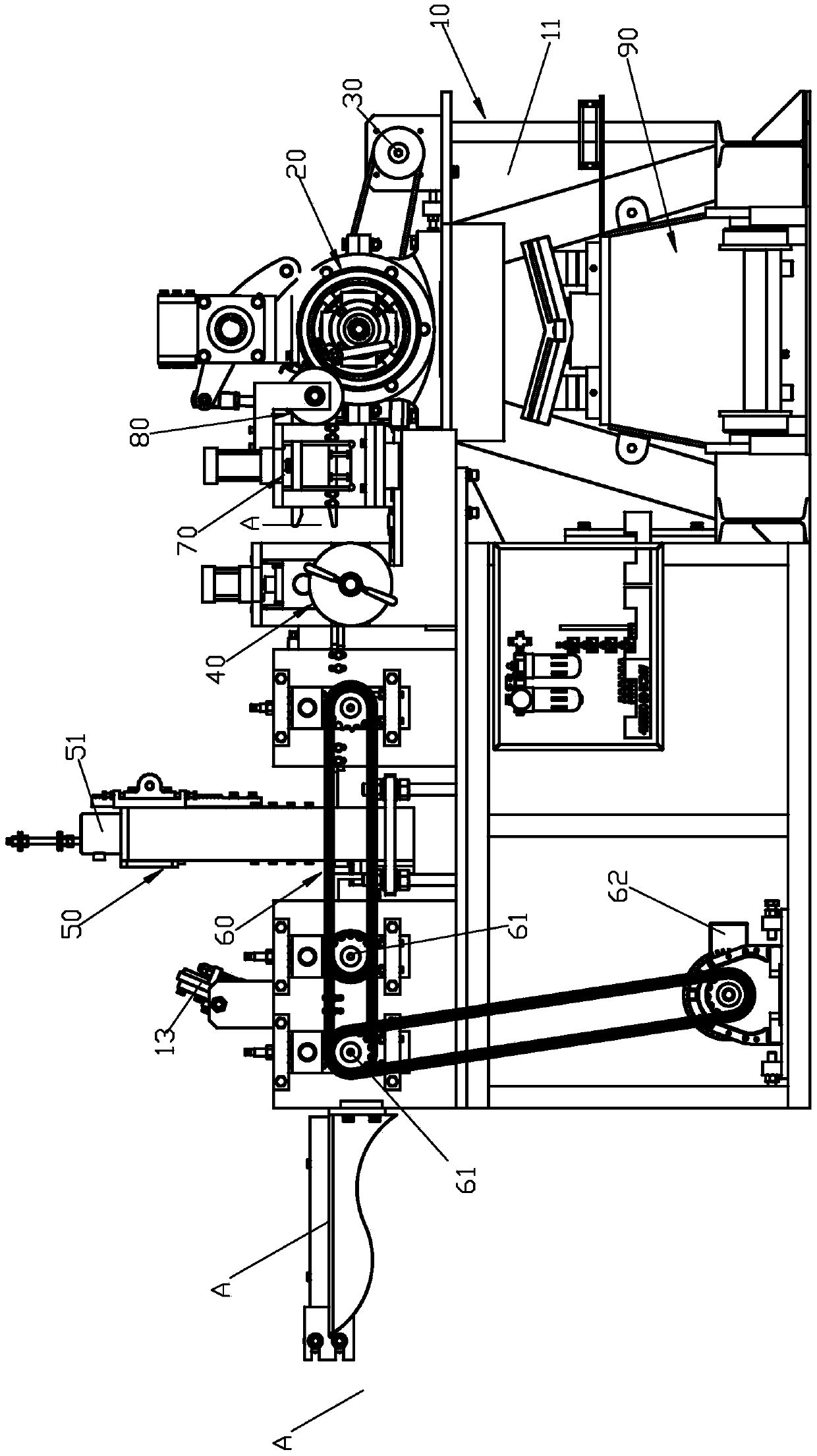 Automatic reeling equipment