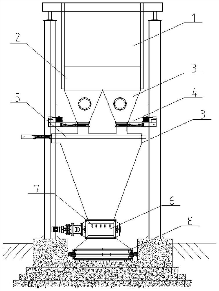 A sealed rotary low-moisture coke quenching and coke discharge device