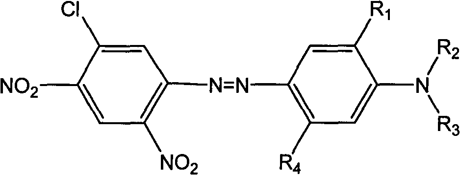 5-chloronitroaniline-containing dye