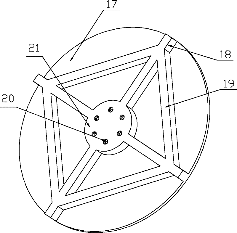 Visual measuring device and method of flame frontal surface structure of movable fire source