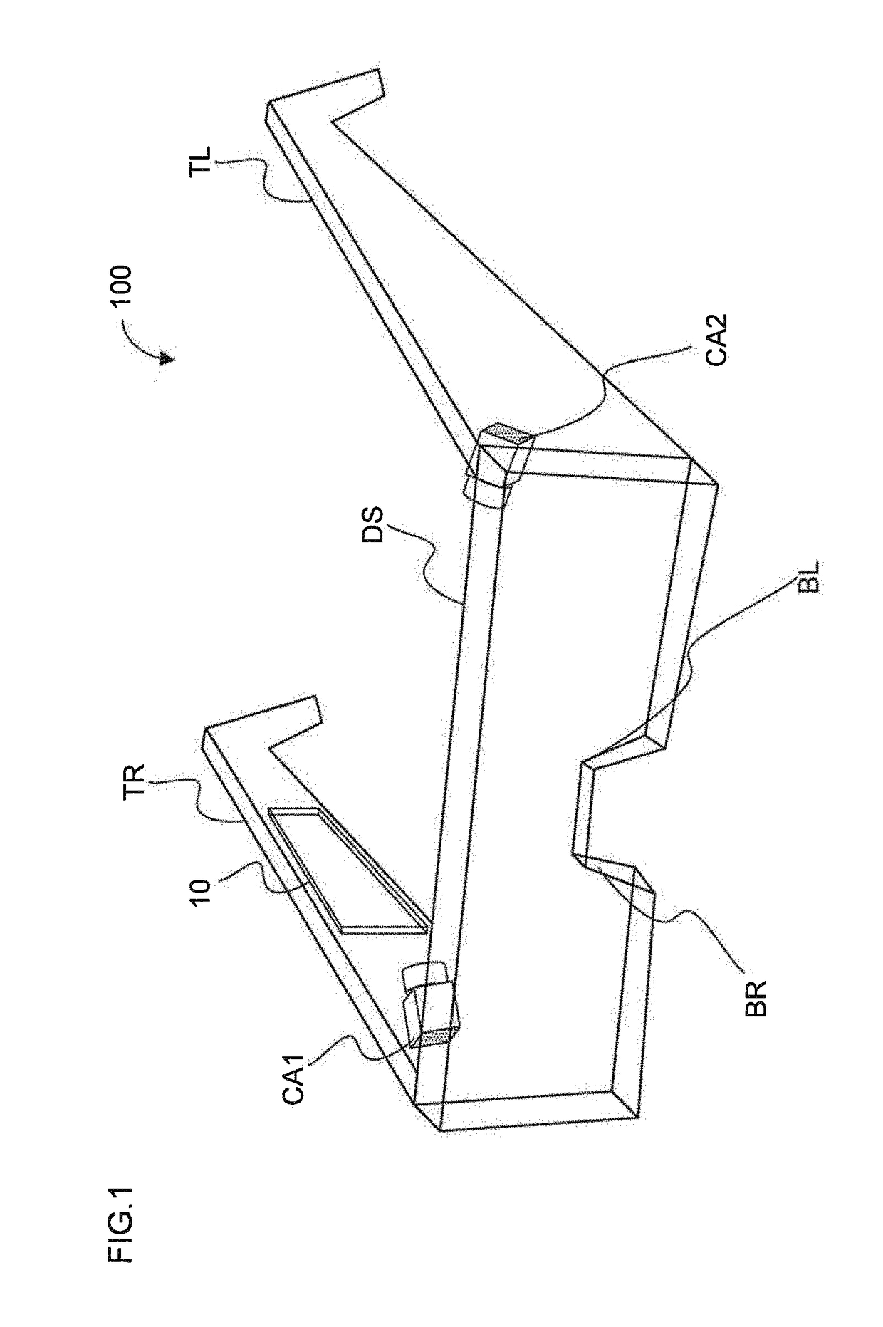 Goggle type display device, eye gaze detection method, and eye gaze detection system