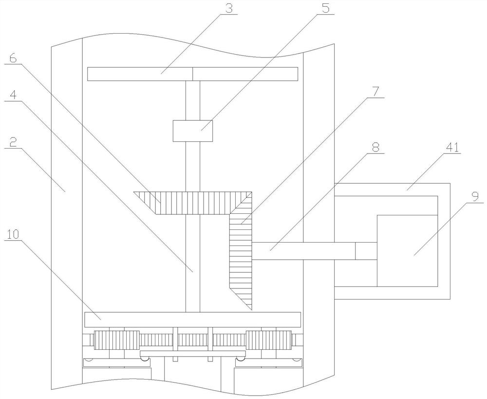 A water collecting device for green building