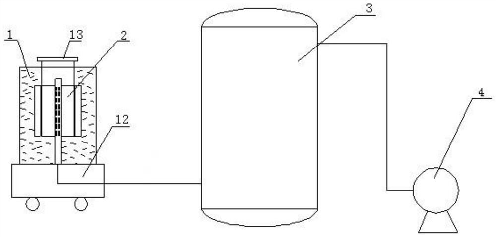 A kind of manufacturing method of high-performance composite carbon fiber insulation cylinder