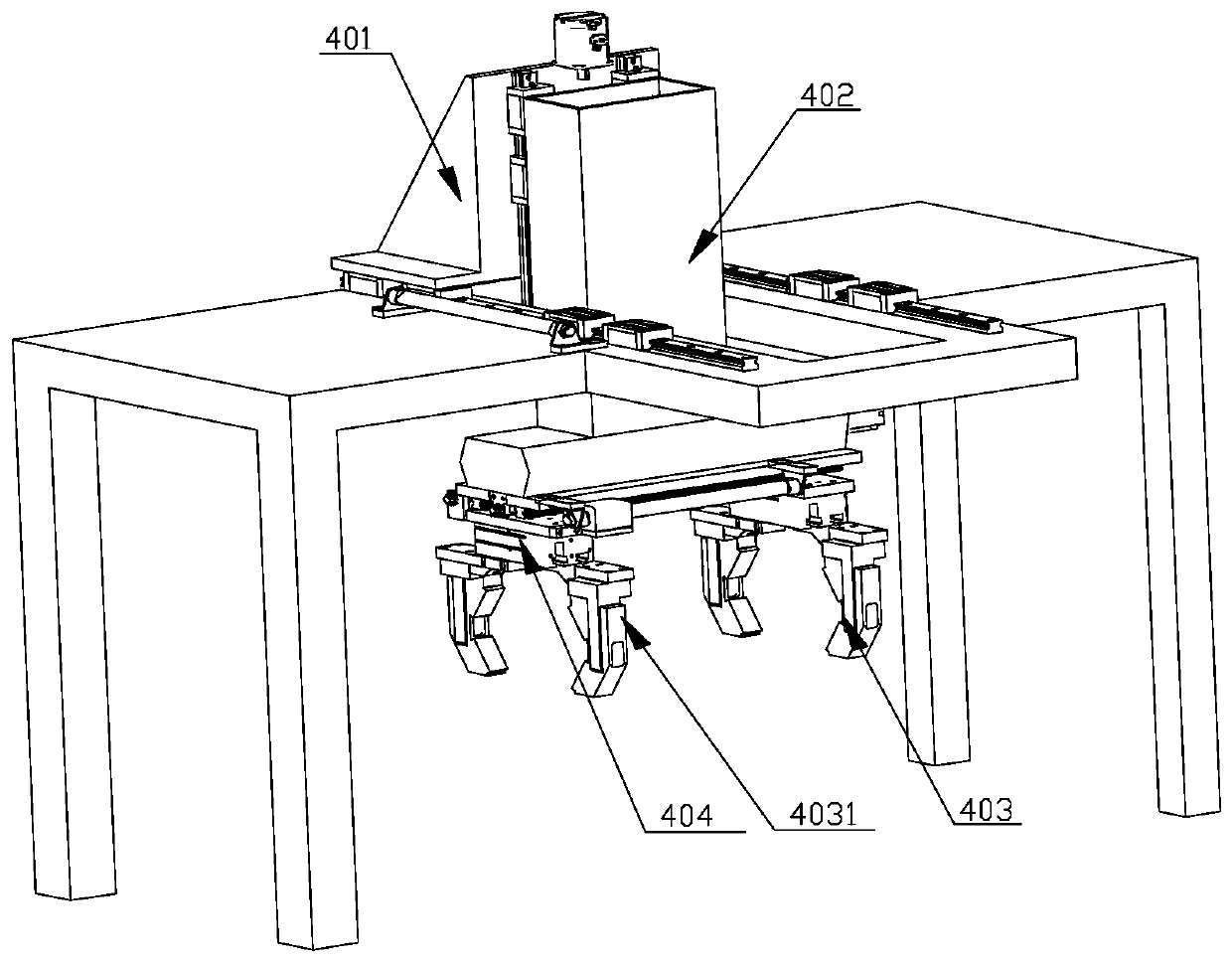 Silicon rod squaring and polishing integrated machine