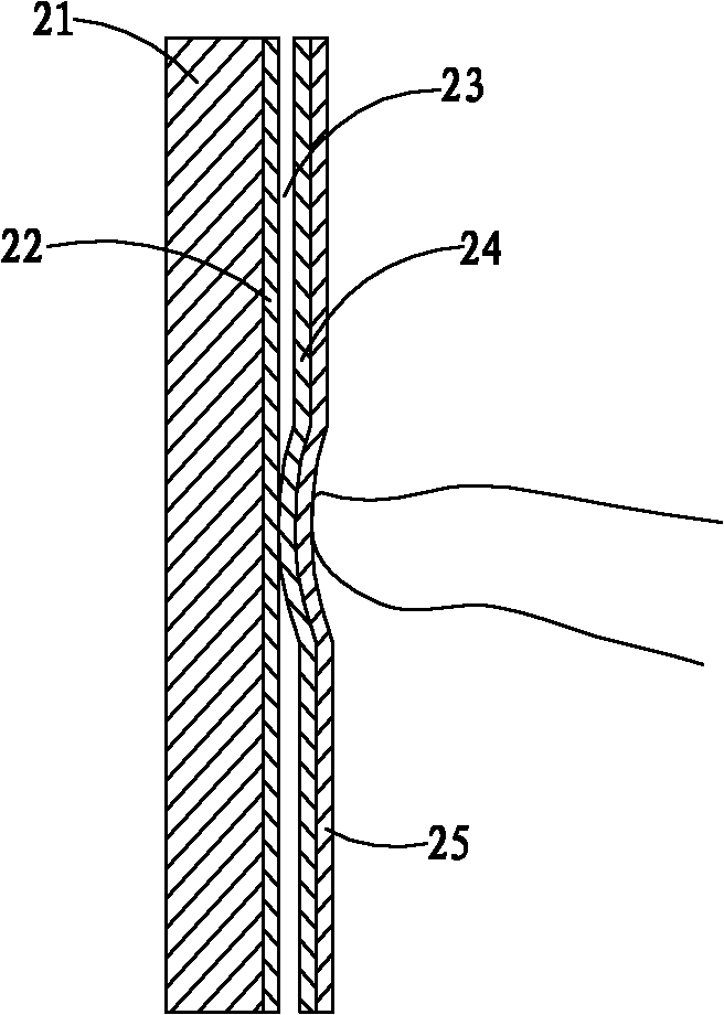 Method for identifying pressure sensitive electronic whiteboard by touch