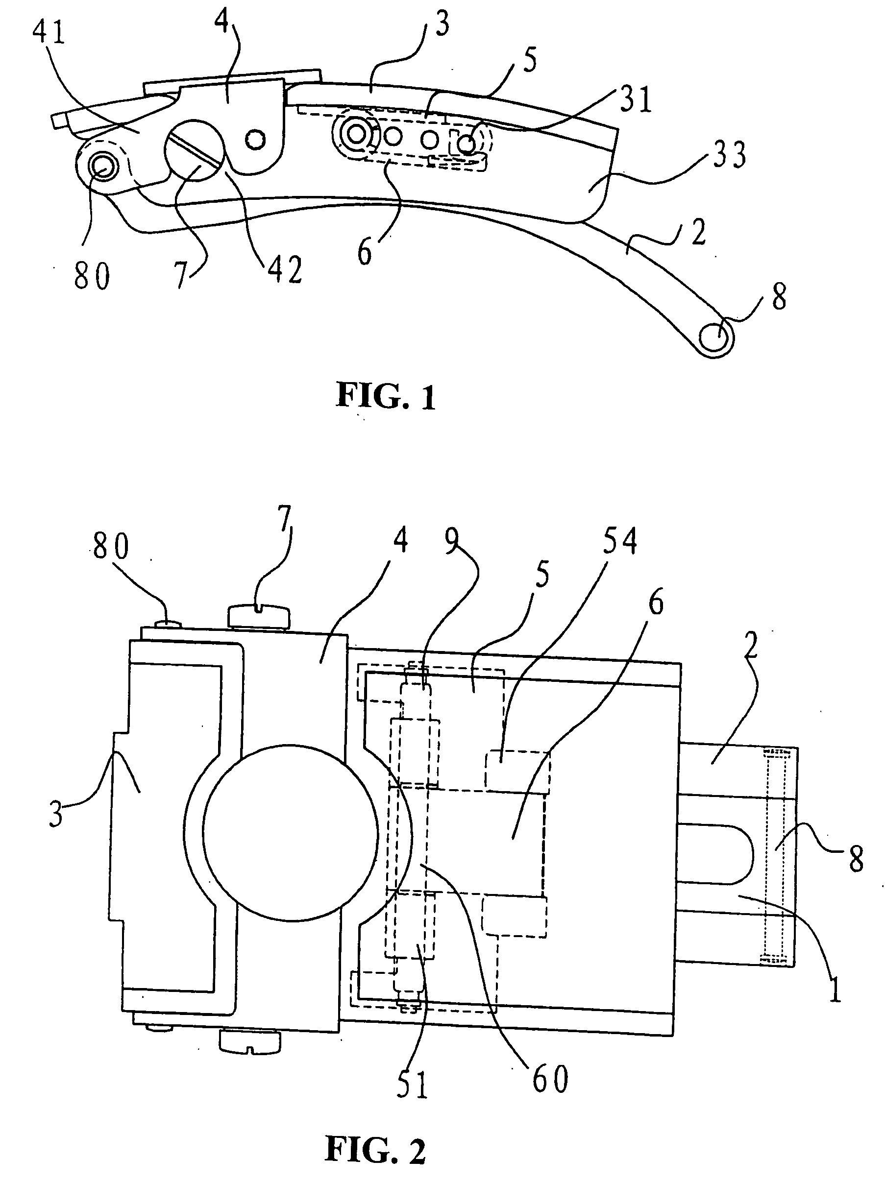 Clasp assembly for a watch chain