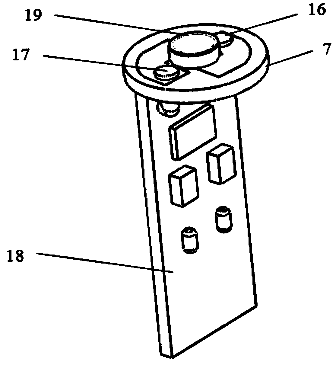 PCB (printed circuit board) type low-voltage semiconductor-bridge ignition assembly