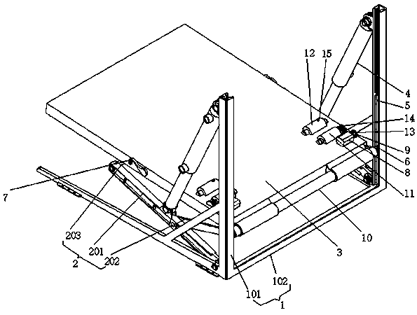 Self-generating household parking device