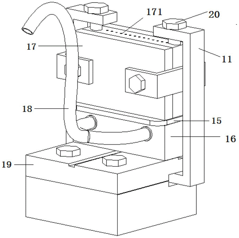 Tool Electrode Low Frequency Vibration Electrolytic Machining Device