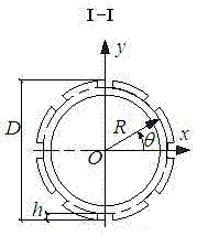 A method for automatically generating quadrilateral finite element meshes for pitting damaged cylindrical shells