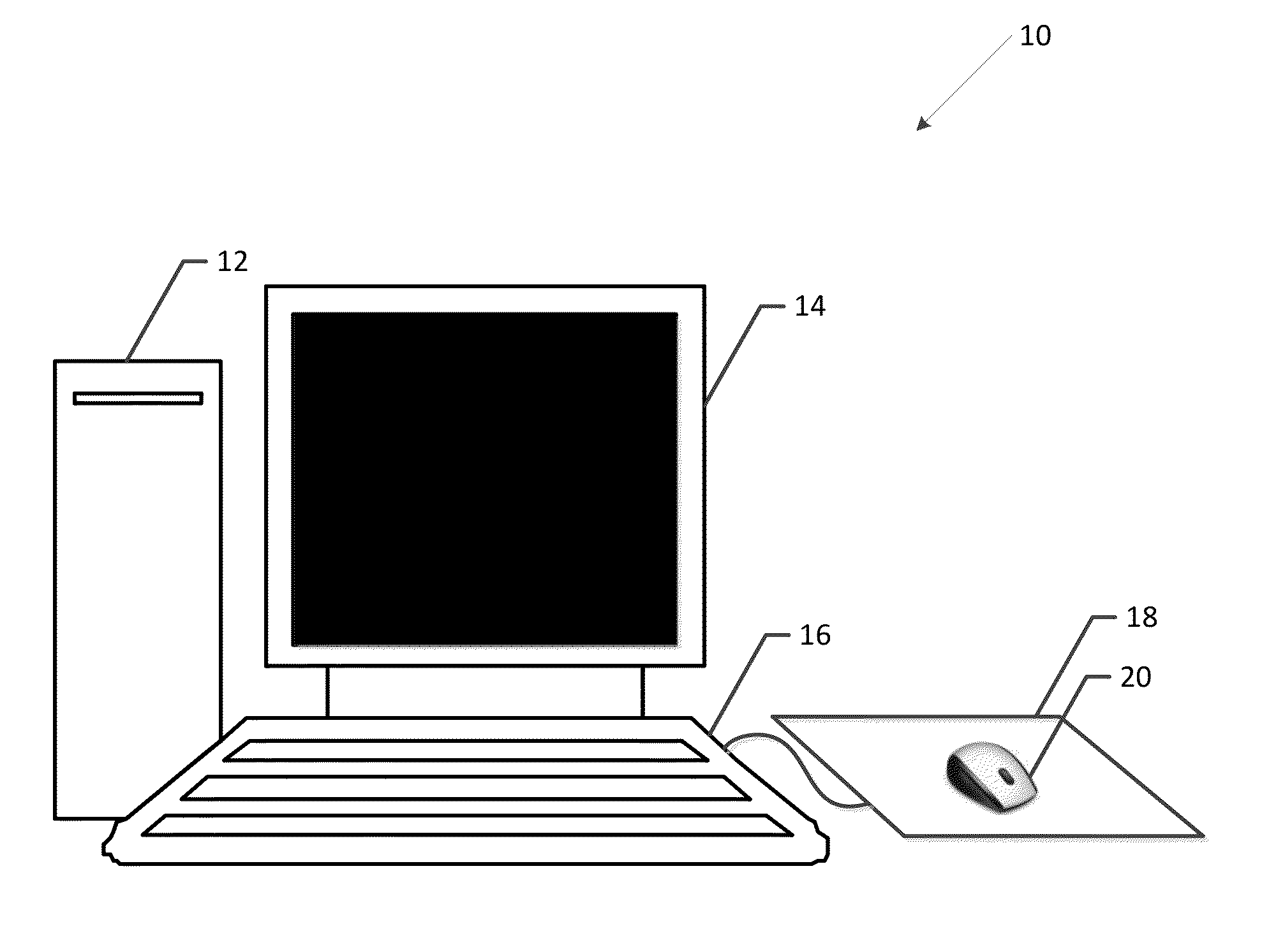 Method and apparatus for providing touch input via a touch sensitive surface utilizing a support object