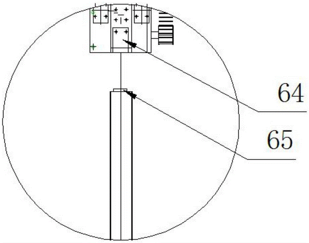 Underground bicycle garage for rotating mechanism at accurately controlled angle