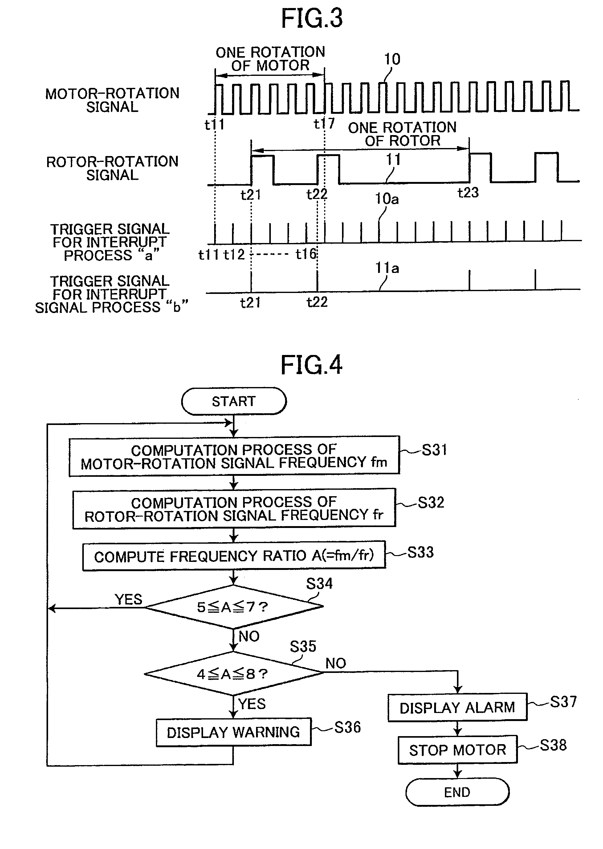 Belt driven centrifugal separator with multi-stage, belt deterioration alerting display