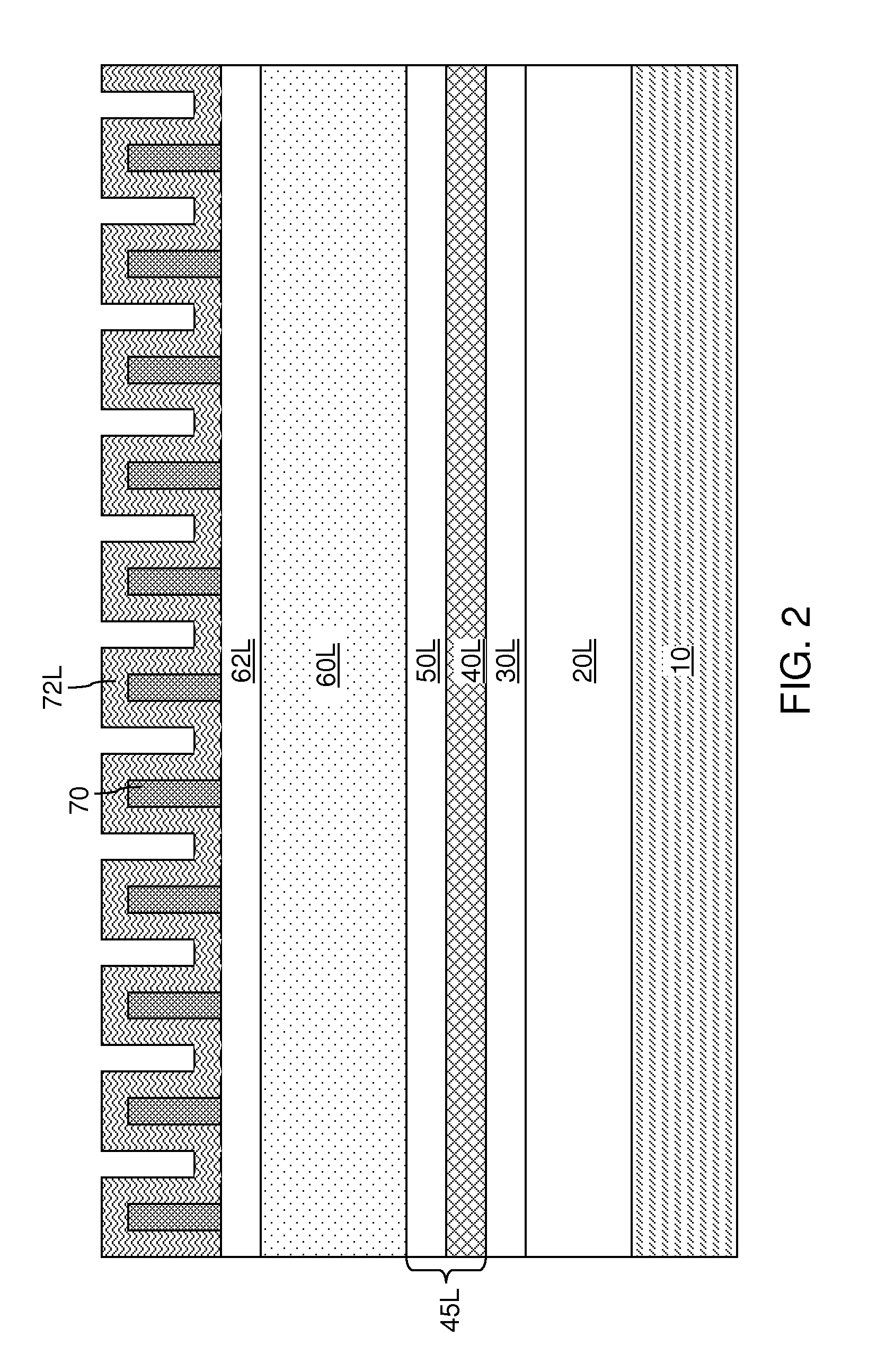 Image transfer process employing a hard mask layer