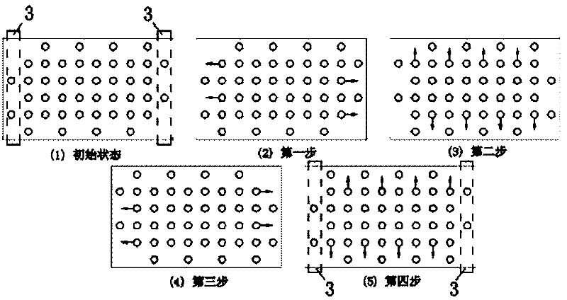 Preparation method of performing body with extendable cross section dimension