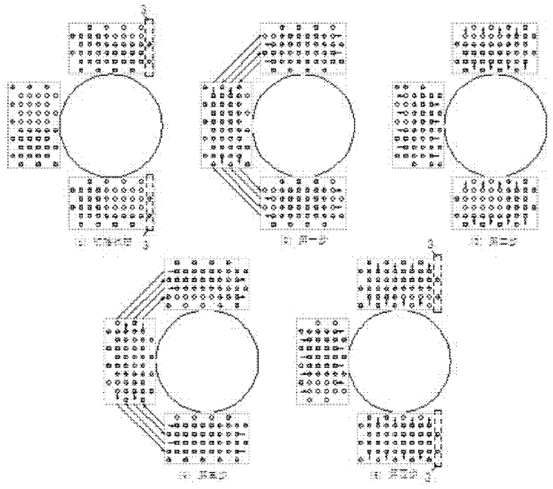 Preparation method of performing body with extendable cross section dimension