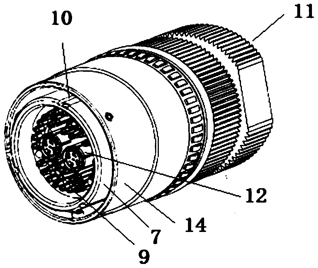 Connector with protection