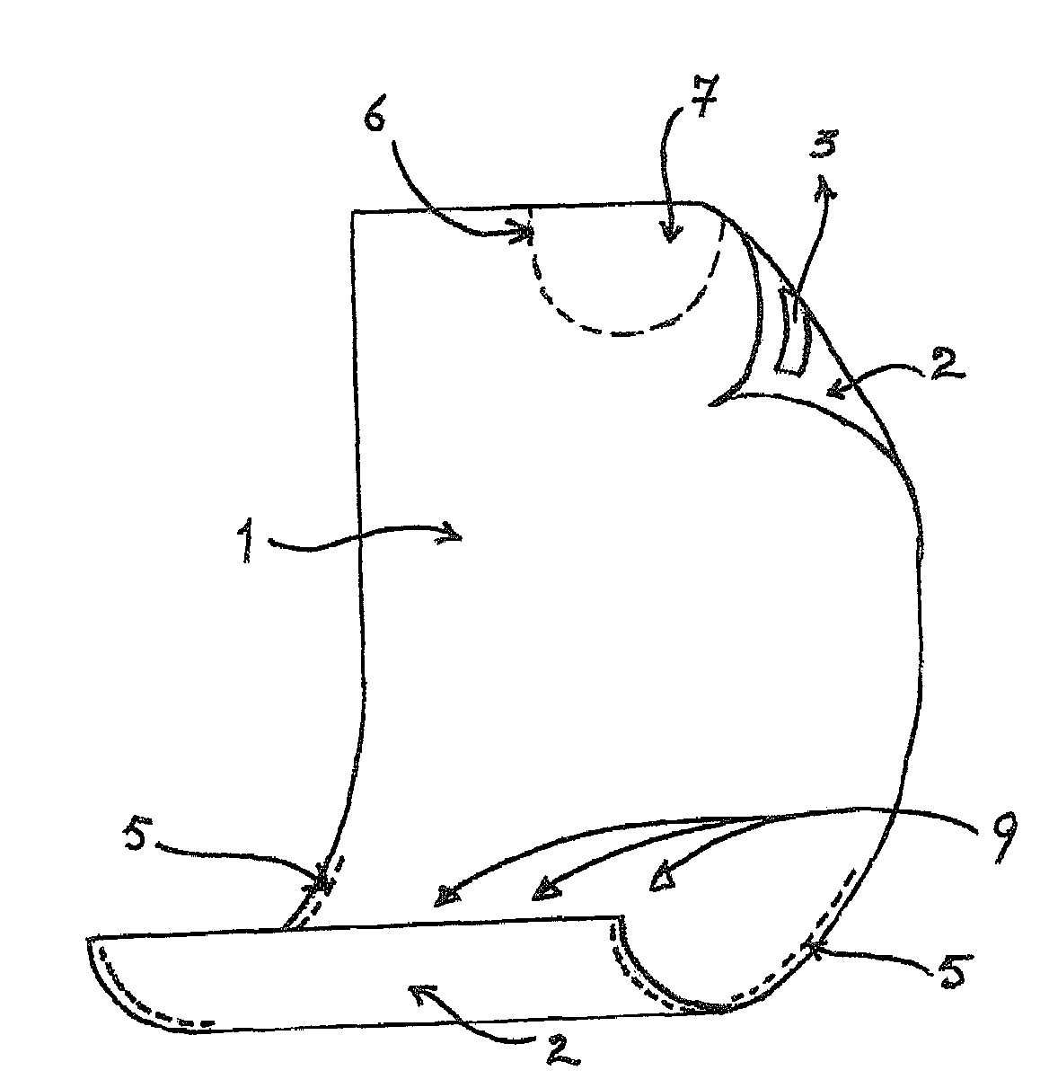 Deformable bib and method for using same