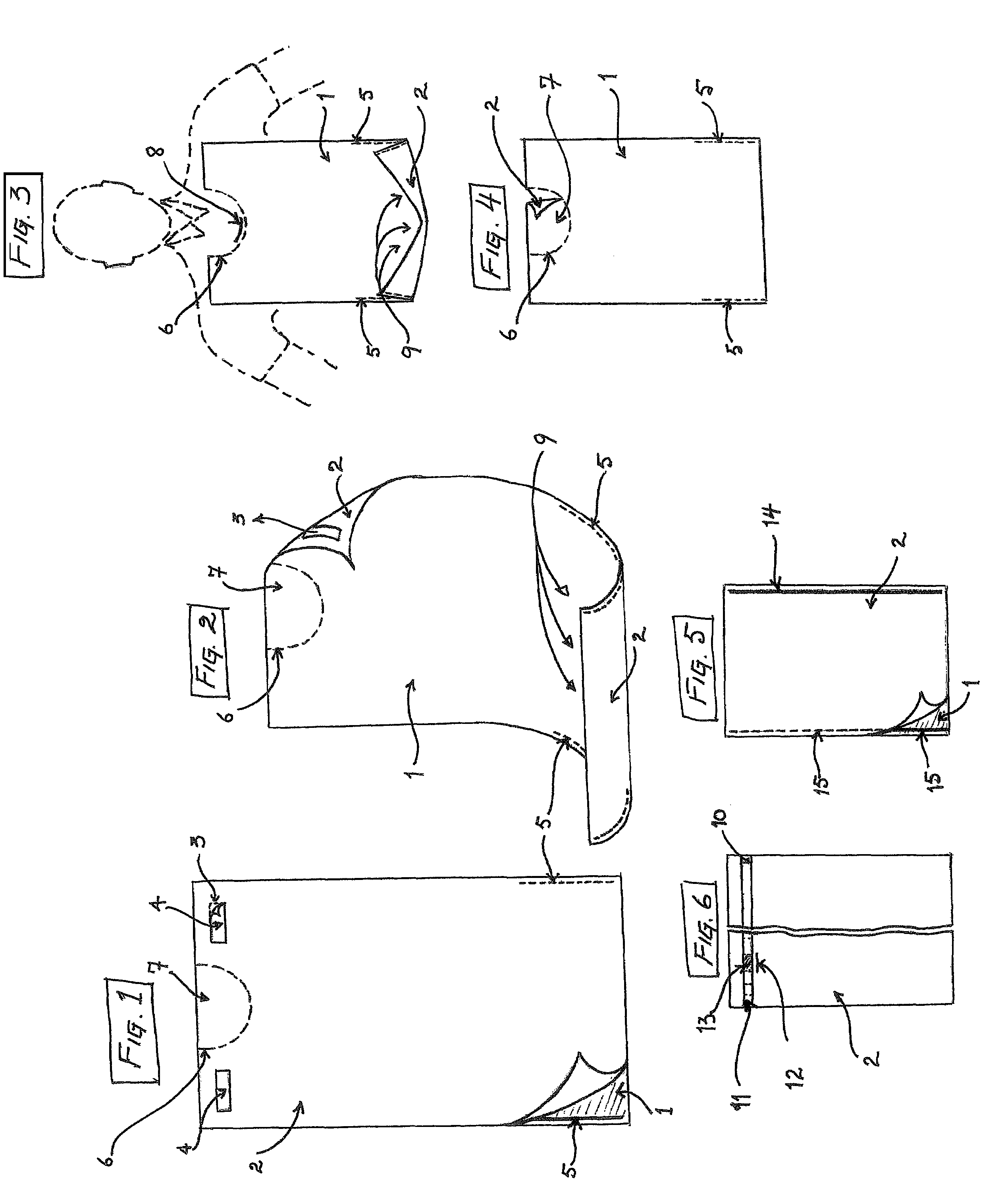 Deformable bib and method for using same