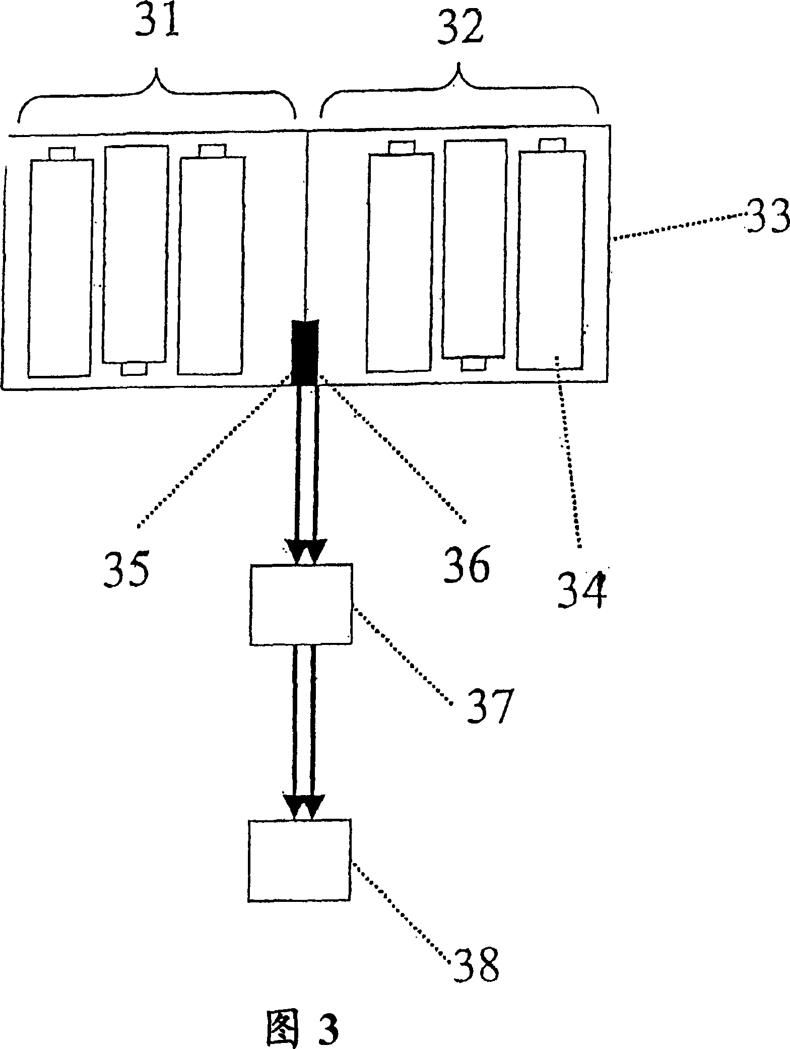 Battery leakage detection system