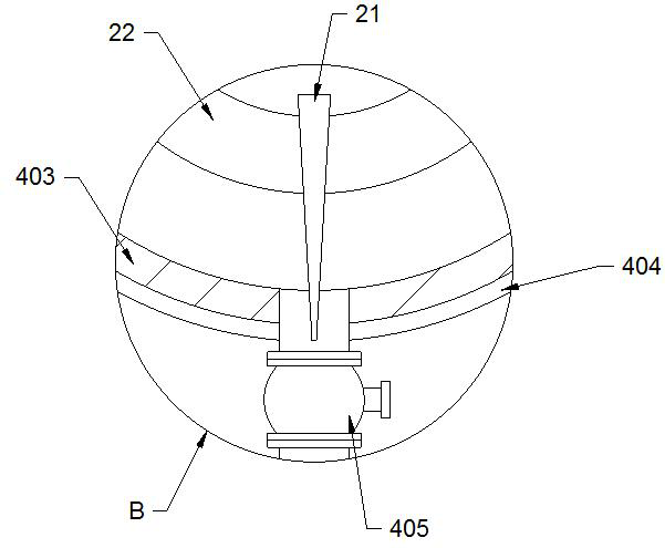 Fractionation device in petroleum coke production process