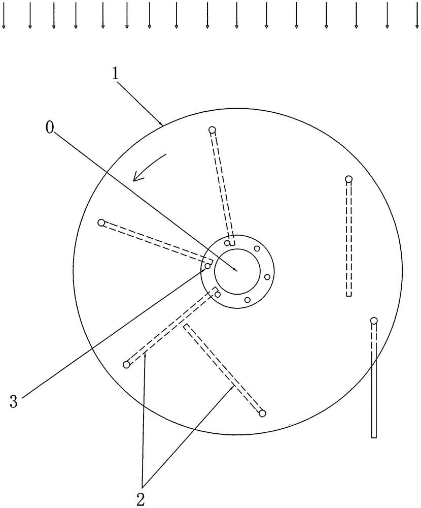 Water wheel or wind wheel with moving plates opened and closed in limited manner by flow force in wheel direction and power generation system