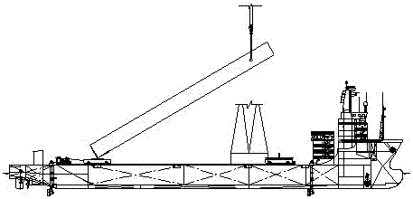 Offshore wind power construction process