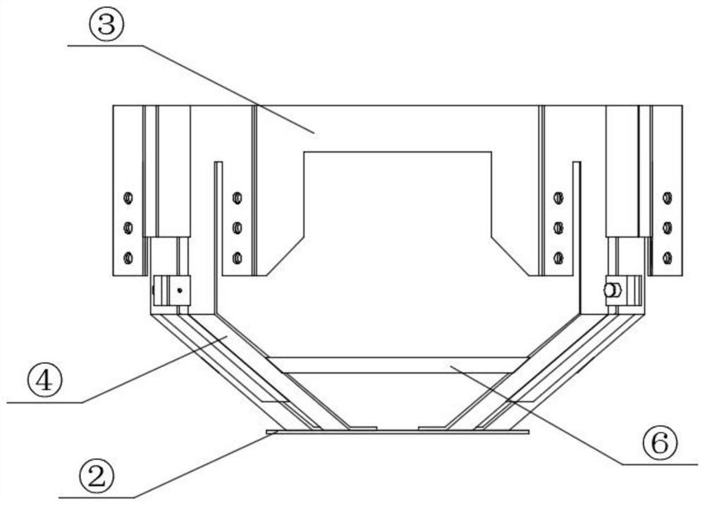 Low-profile radiation unit capable of improving gain and front-to-back ratio