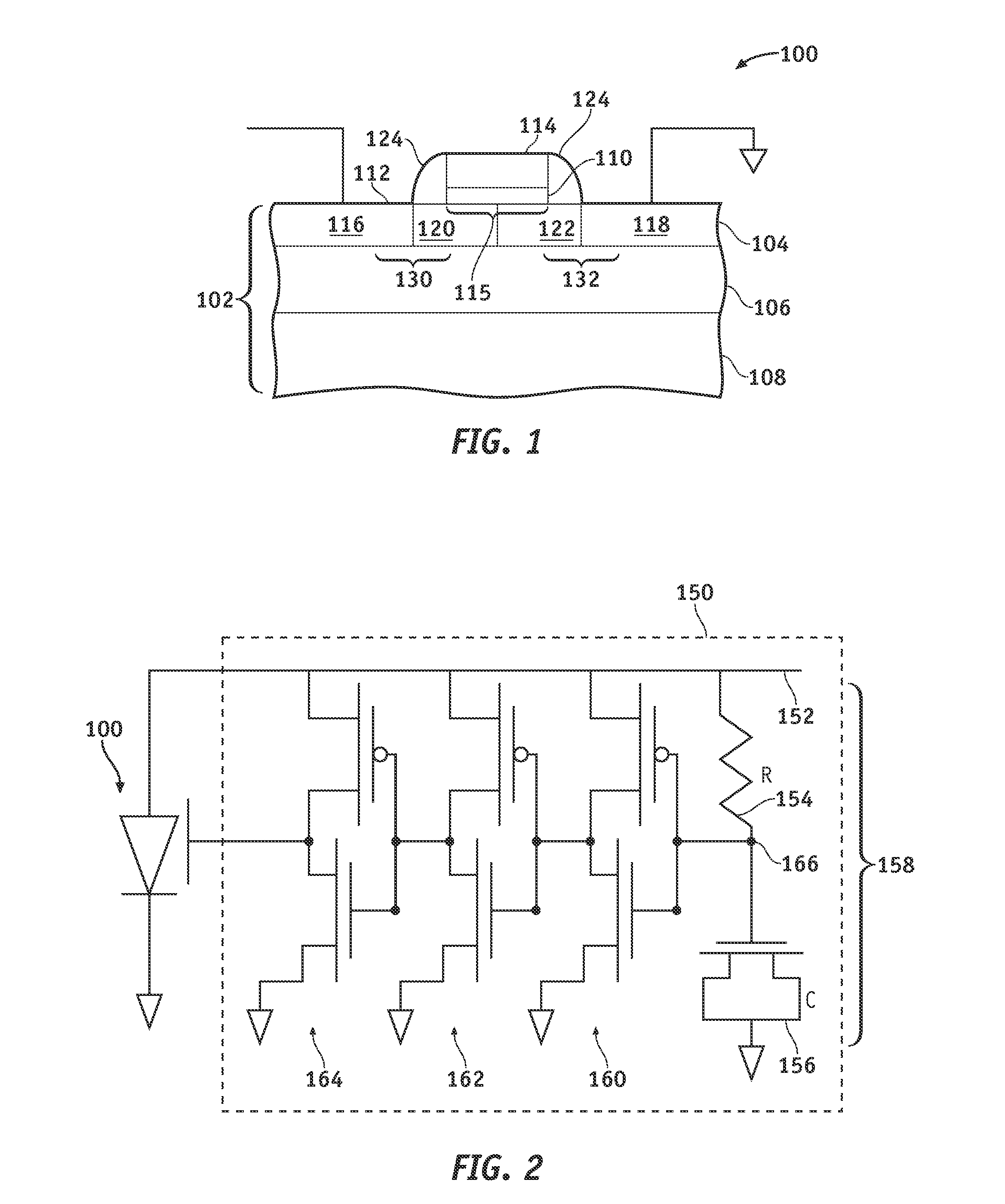 Electrostatic discharge protection devices and methods for protecting semiconductor devices against electrostatic discharge events