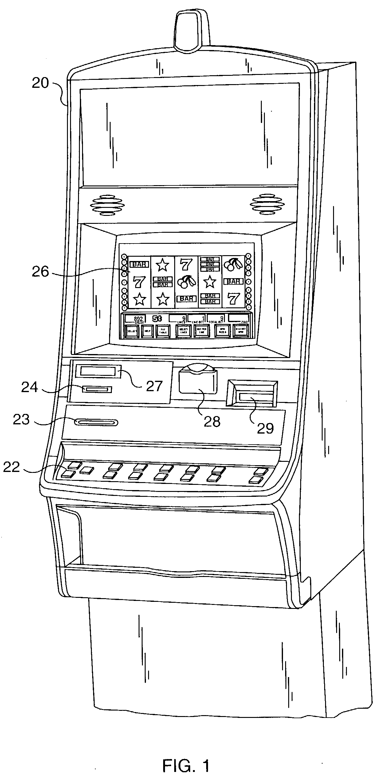 Gaming terminal data monitoring network