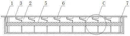 Rain perforated strainer with adaptive opening and closing drainage function