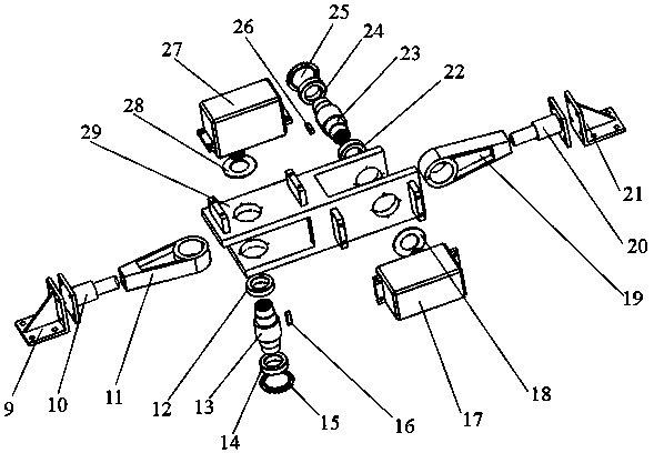 An obstacle-climbing robot with wall conversion function